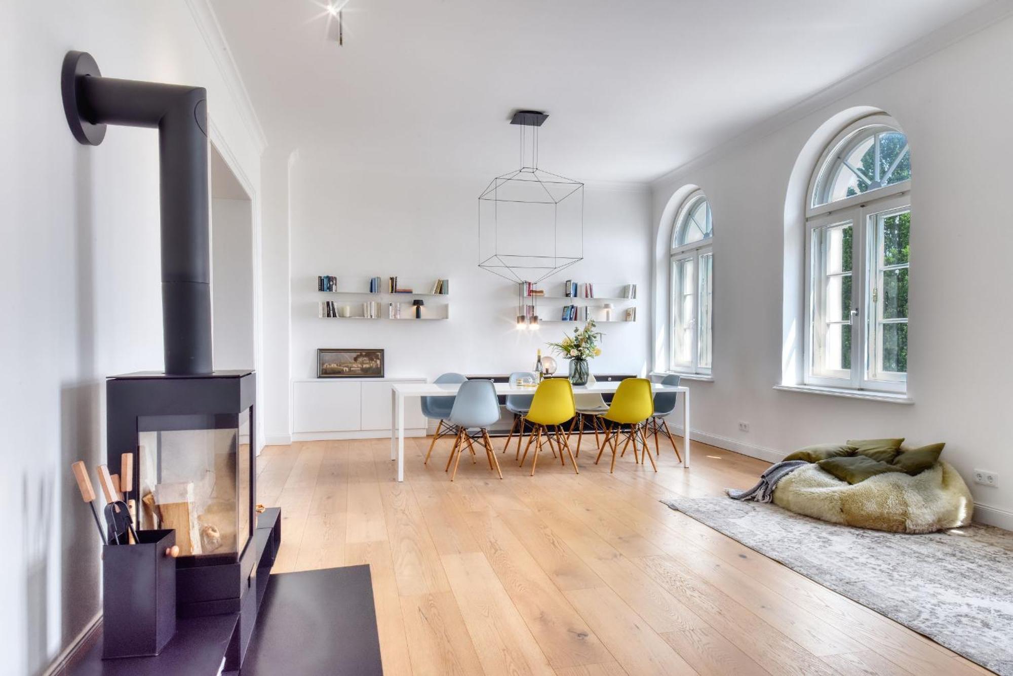 Ferienwohnung Fuerst Malte Loft I Design & Pool Putbus Exterior foto